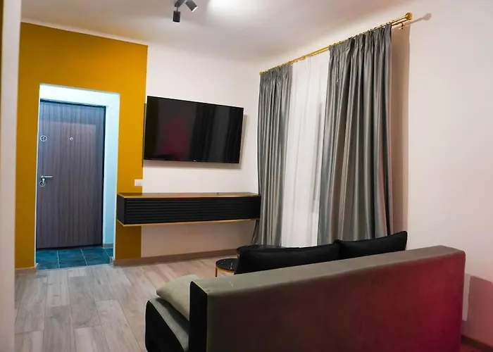 Daire Good Vibe 2 Bdr Ap In Downtown Bükreş